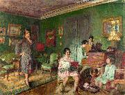 Madame Andre Wormser and her Children Vuillard